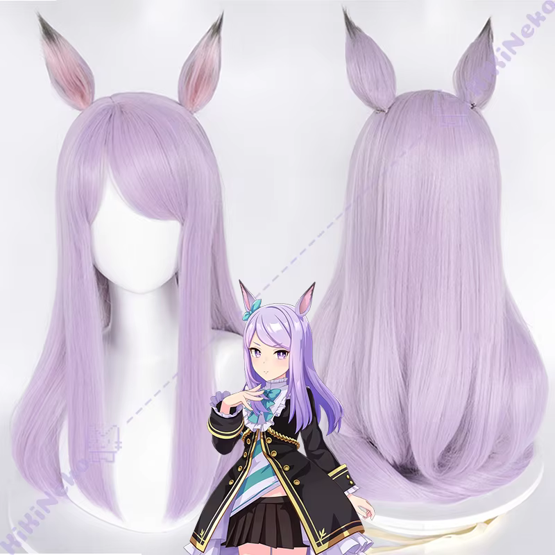 Jeu jolie Derby Mejiro McQueen Cosplay perruque grand acteur