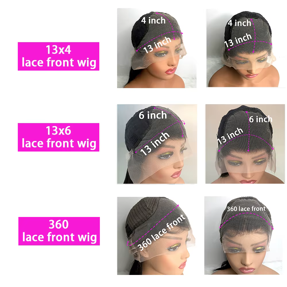 Perruque Lace Front Wig brésilienne naturelle, cheveux lisses, blond miel, 13x6, à reflets, pour femmes