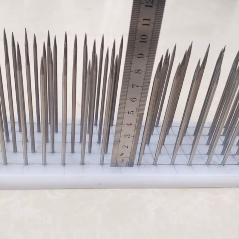 Hackle pour cheveux en acier inoxydable
