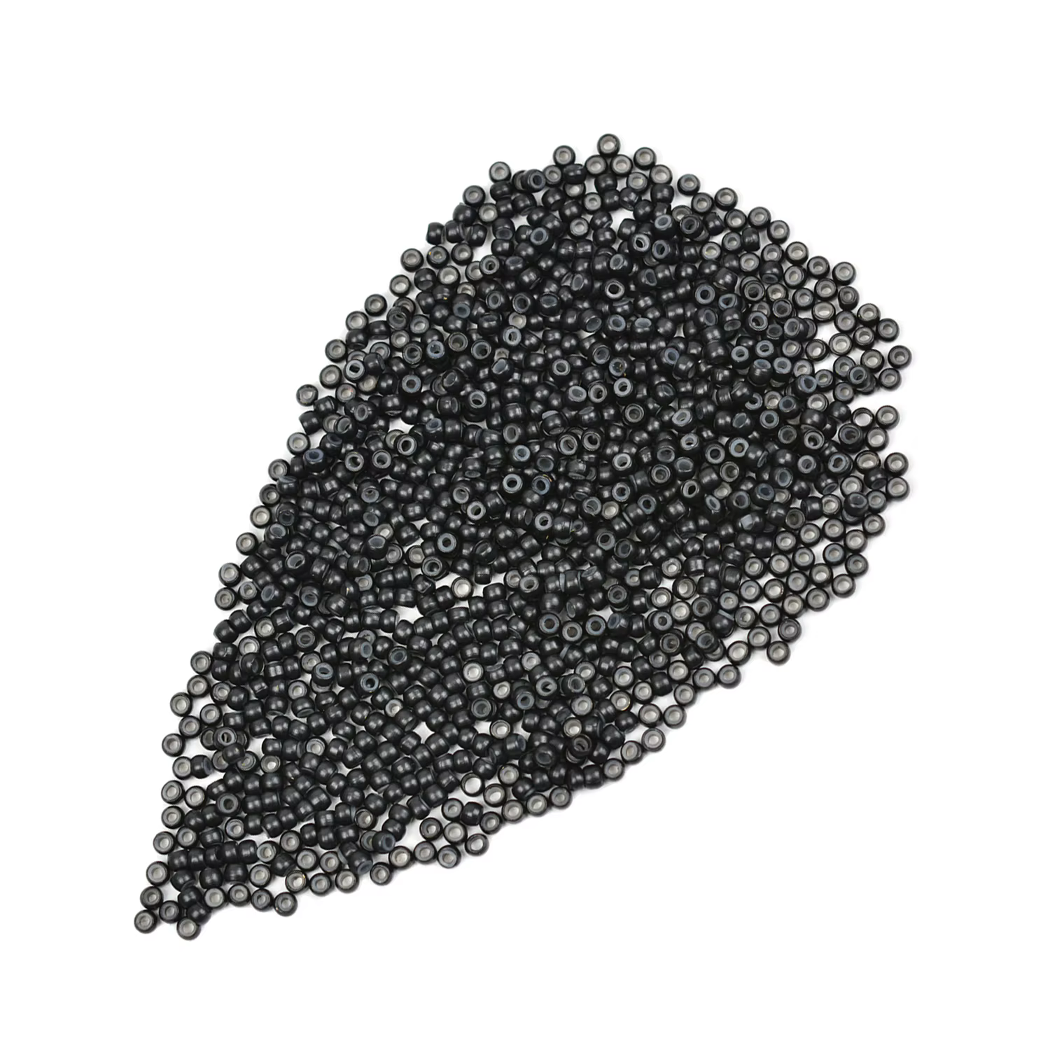 500 pièces Microring Extensions de cheveux 3.0X1.5X1.5mm perles