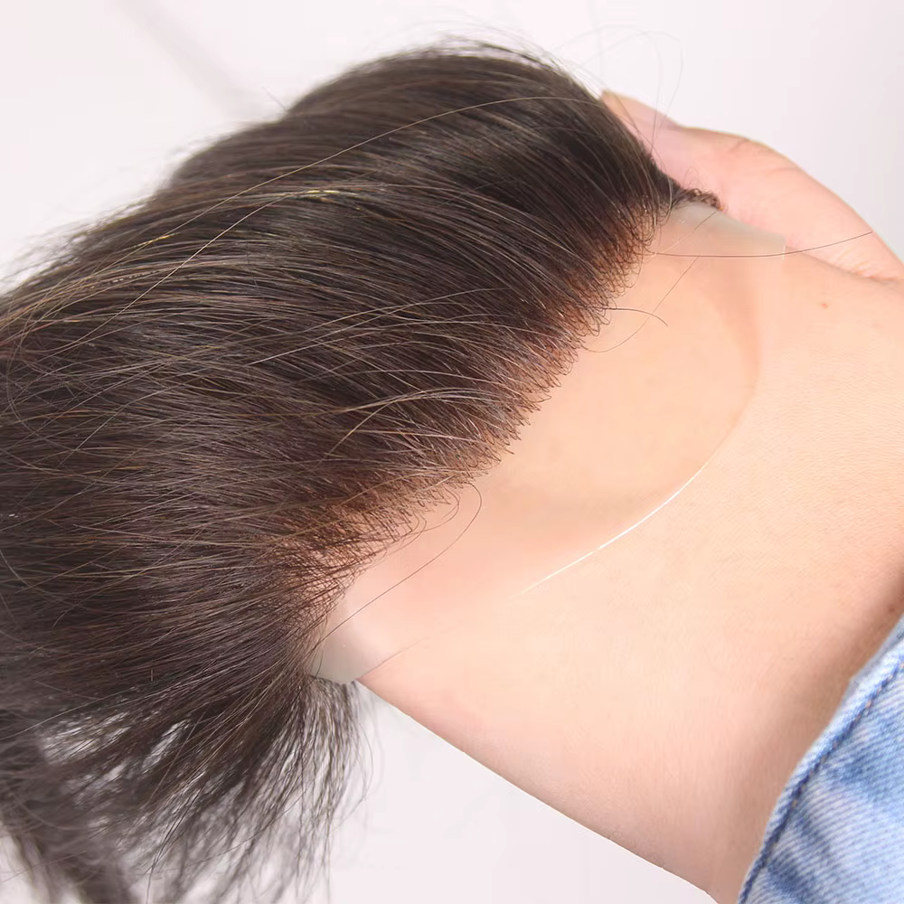 Prothèse capillaire frontale pour hommes