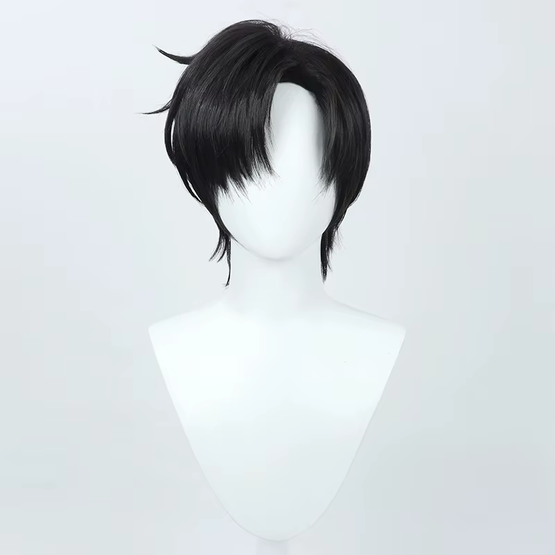 Perruque Cosplay Chiba Mamoru en Clip de Lune