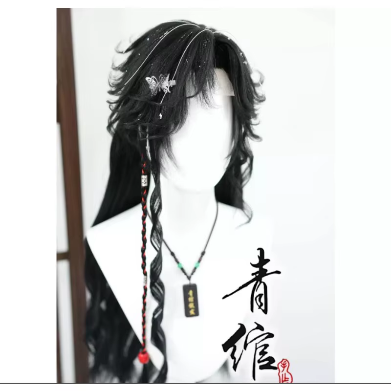 Perruque de cosplay TGCF Tian Guan Ci Fu Xie Lian Hua Cheng