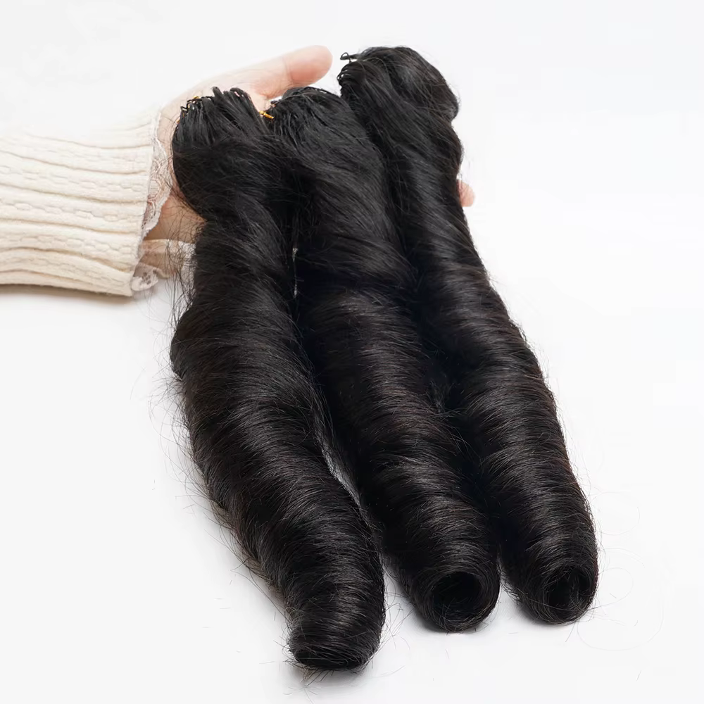 Extensions de cheveux 100% naturels à crocheter