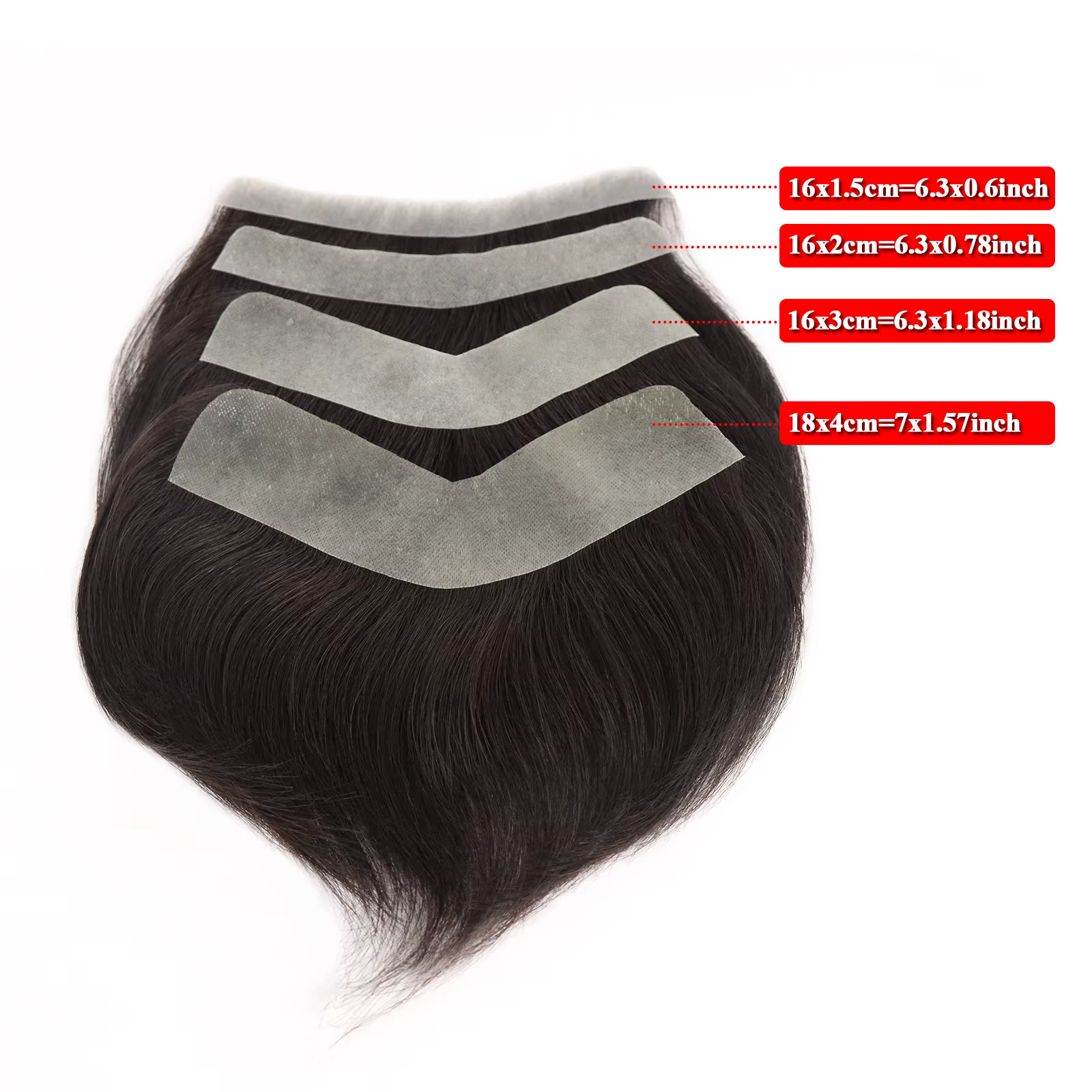 Perruque Frontale 100% Naturelle pour Homme