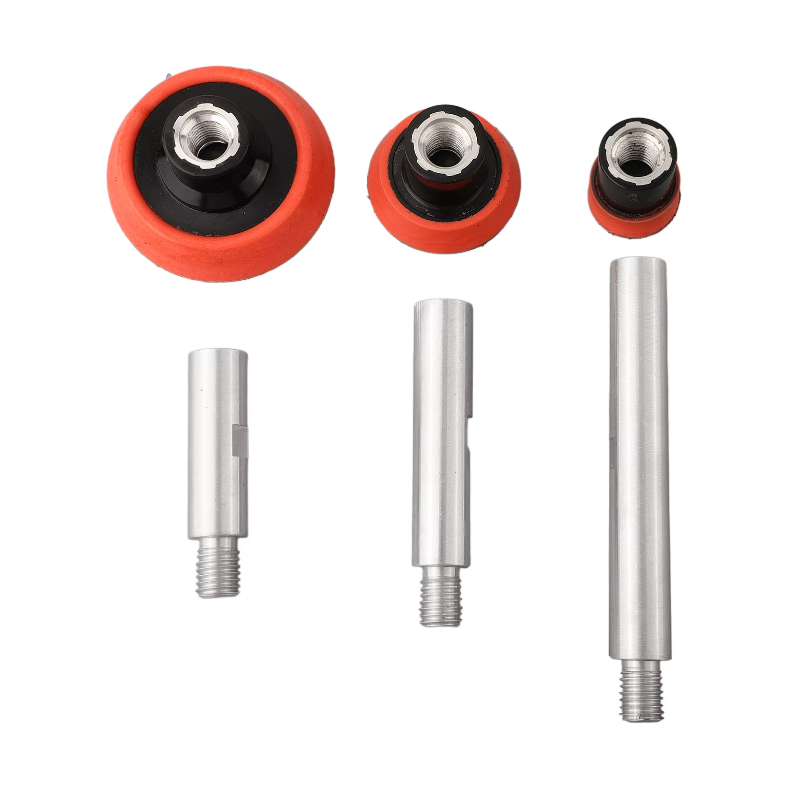 Tiges d'extension tampons de polissage ensemble arbres d'extension tampons de polissage adaptateur de filetage 75/100/140mm tampon de support pour de nombreuses utilisations