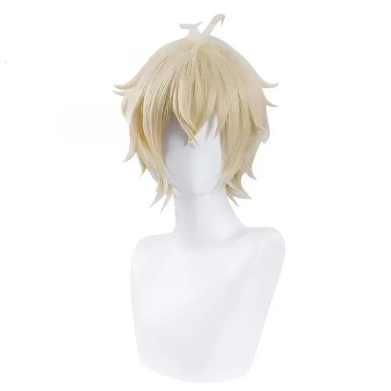 Mikaela Hyakuya Cosplay perruque hommes courte