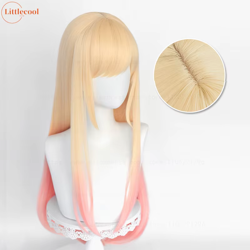 Perruque de cosplay Anime Marin Kitagawa de haute qualité