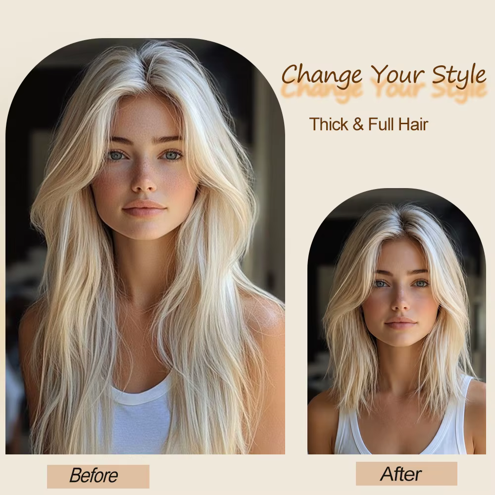 Extensions de cheveux papillon en trame