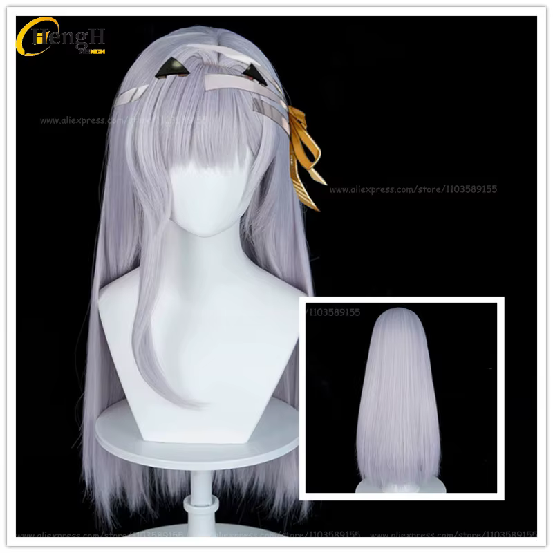 Perruque de cosplay anime NTGOV Marian Long 70cm