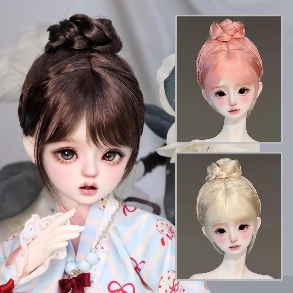 Awen Bjd perruque mélangée Mohair 1/6