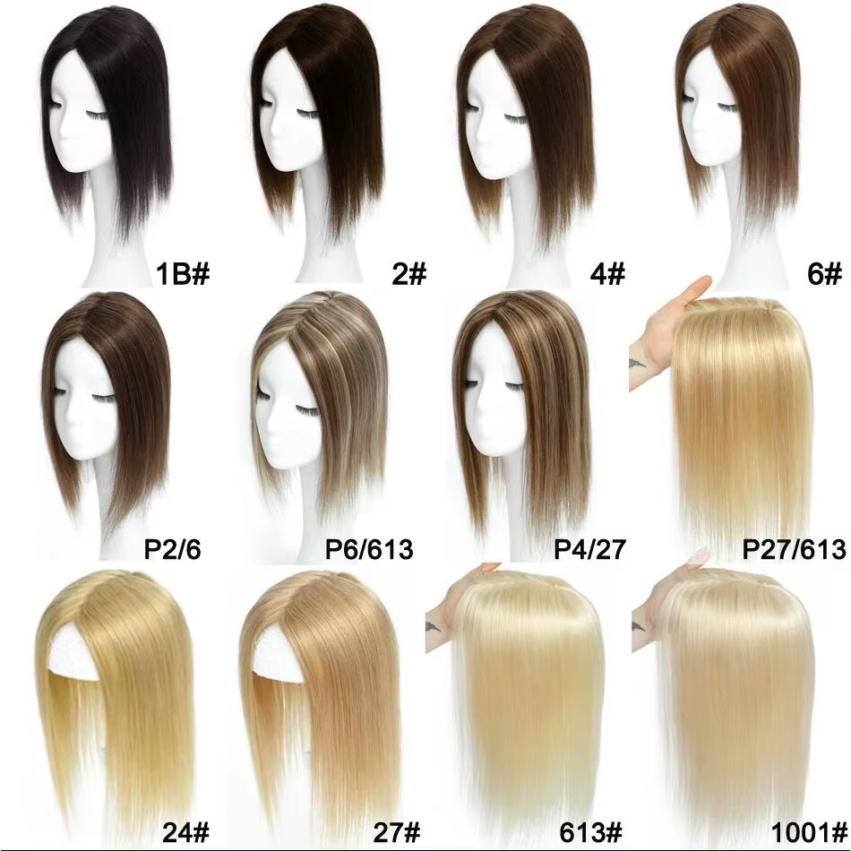 Toppers de cheveux raides pour femmes