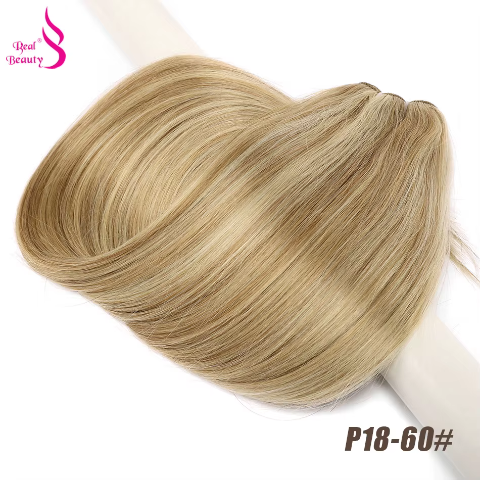 Tissage en lot brésilien Remy naturel Balayage blond cendré