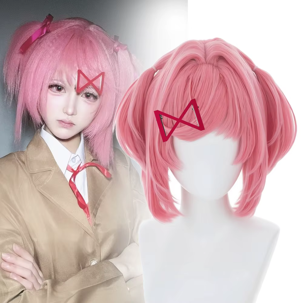 Perruque de Cosplay Anime Natsuki pour femmes