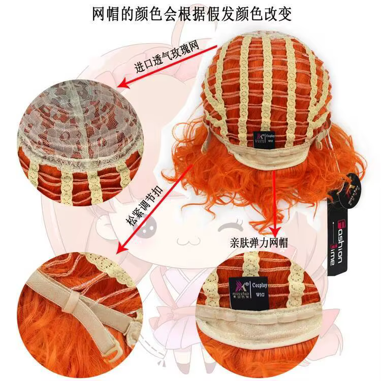 Anna Marie perruque Rogue jouer Poseidon cheveux bande dessinée Cosplay Halloween Costume synthétique fibres réfractaires perruques