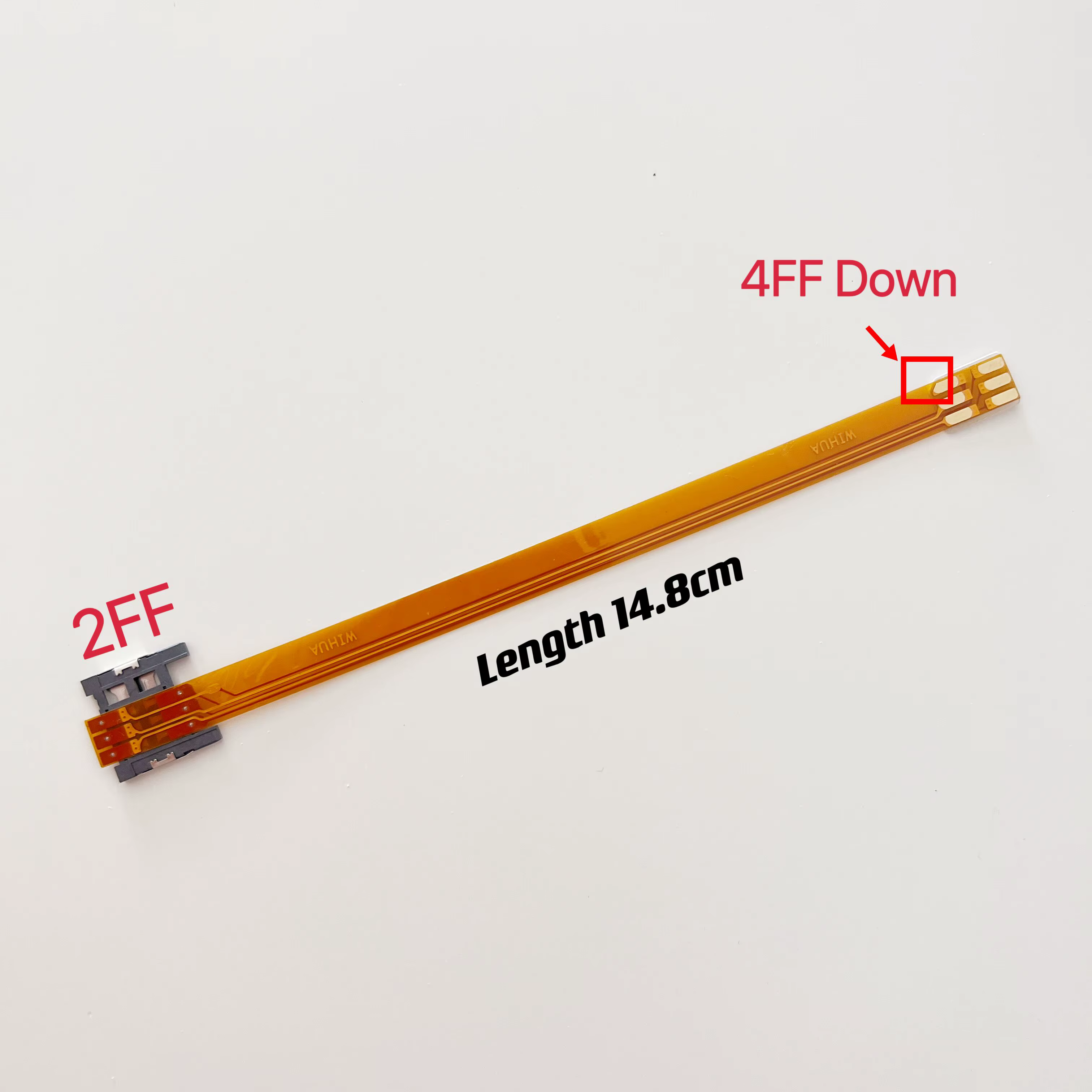 Convertisseur d'extension de carte SIM Standard 2FF vers carte Sim Standard 3FF Micro 2FF, Extension de câble souple, adaptateur 148mm