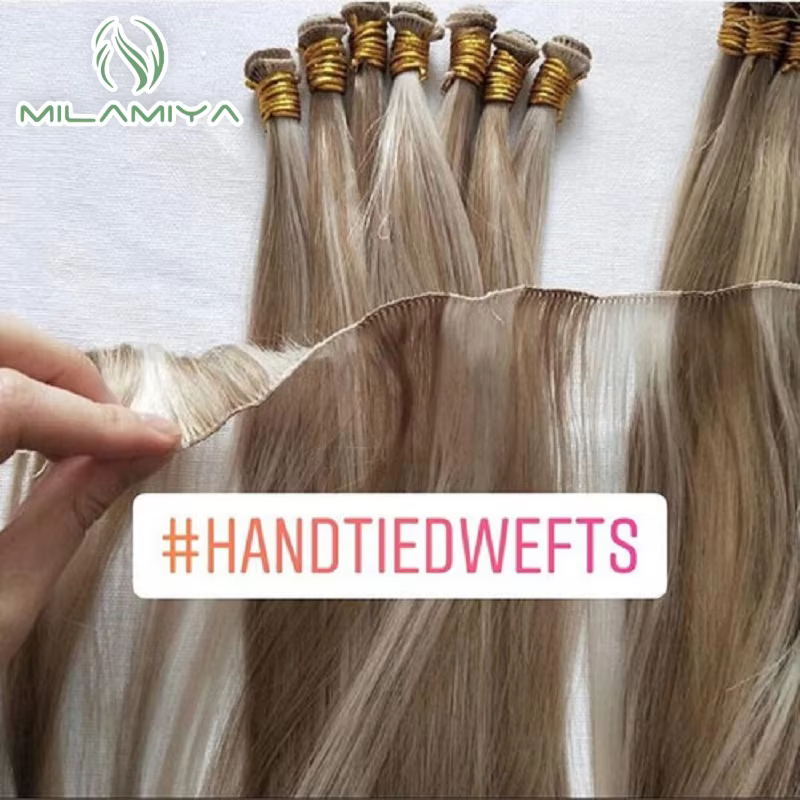 Extensions de cheveux tissées à la main
