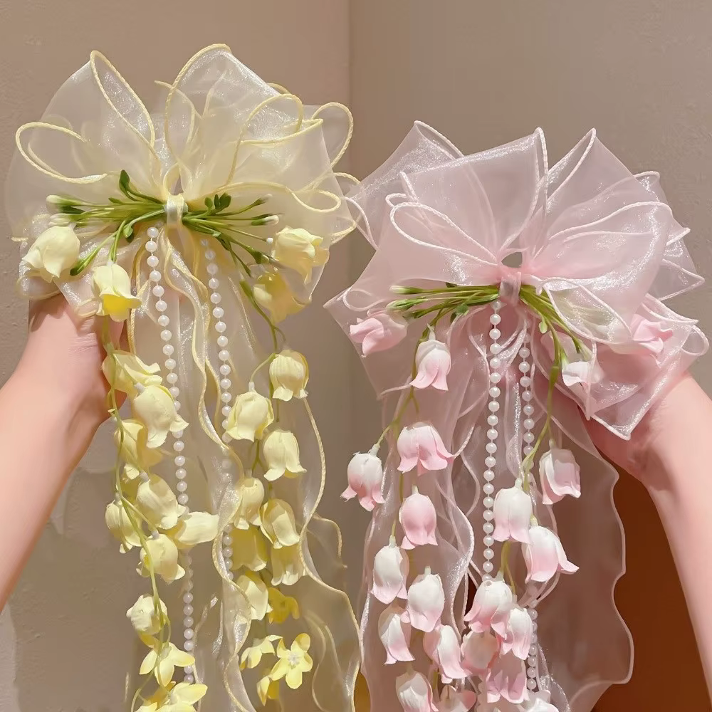 Pince à cheveux Lolita Fée Douce à fleur