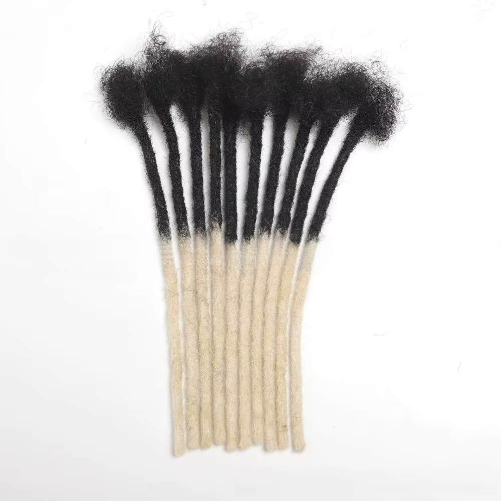 Extensions de dreadlocks en cheveux naturels T1B/27/30/99j/613