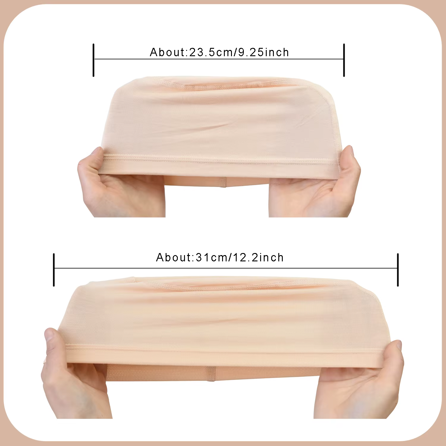 Bonnet de perruque pour porter sous les perruques