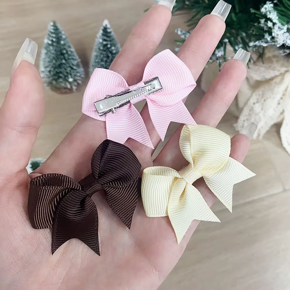 Pinces à cheveux avec nœuds pour enfants