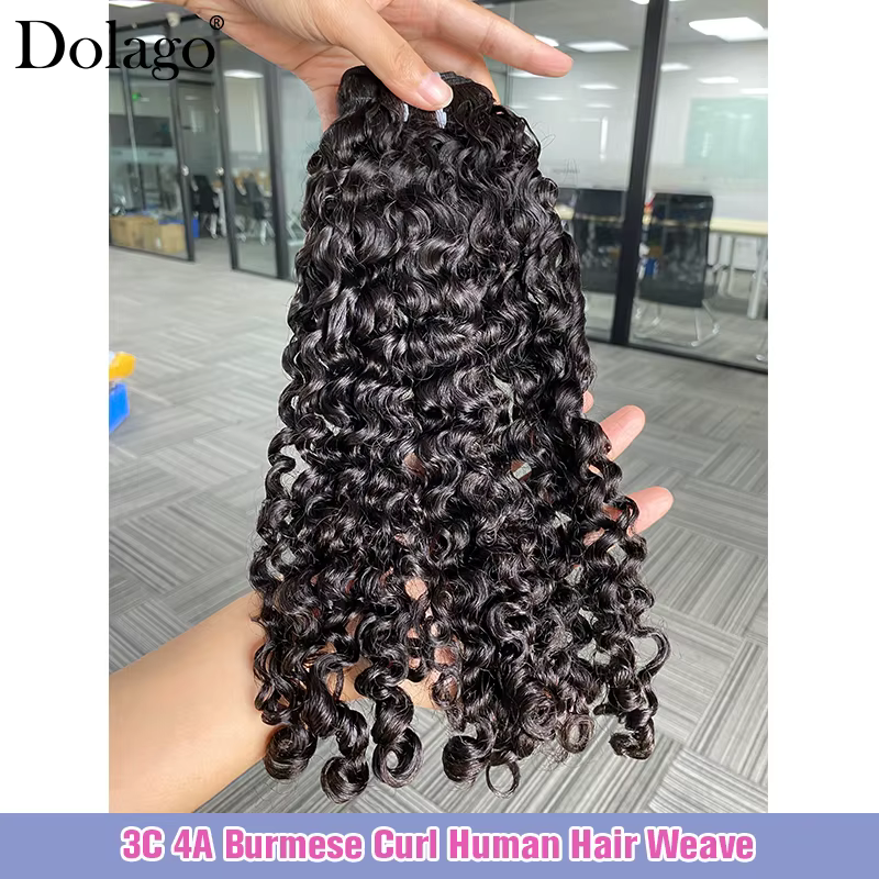 Lots de Cheveux Bouclés Birmans 3C 4A