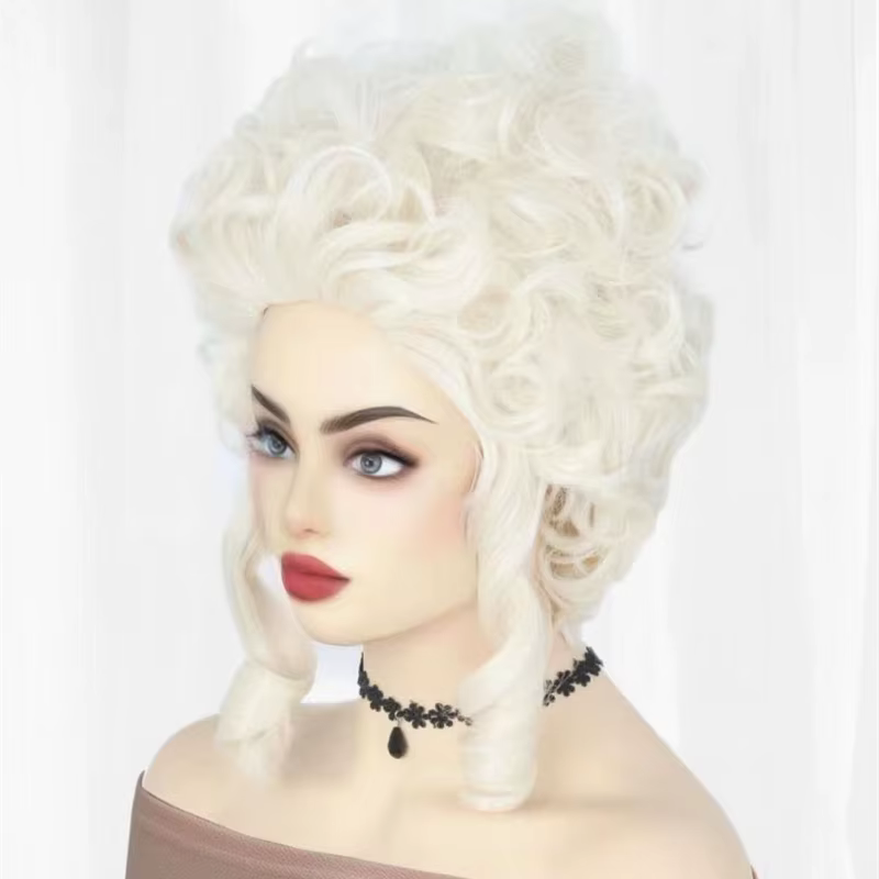 Perruque de Cosplay Marie Antoinette