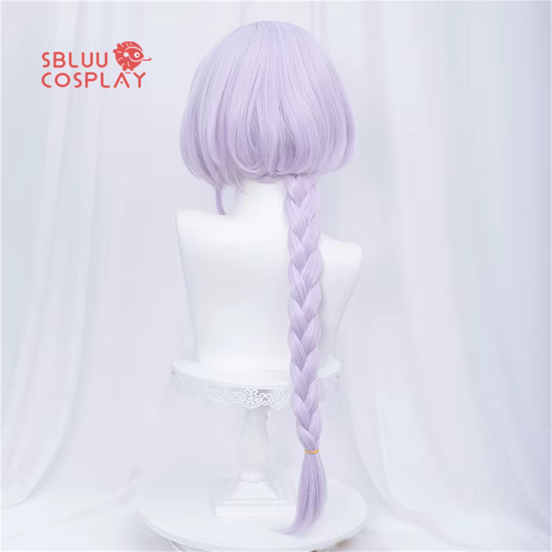 SBluuCosplay-Perruque de Cosplay Genshin Impact, Qiqi