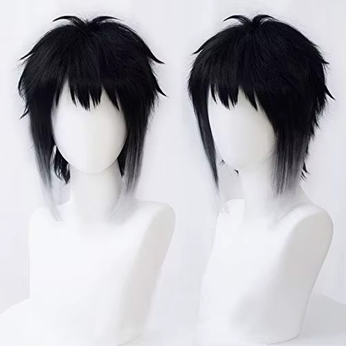 Perruque de cosplay Akutagawa Ryunosuke pour hommes