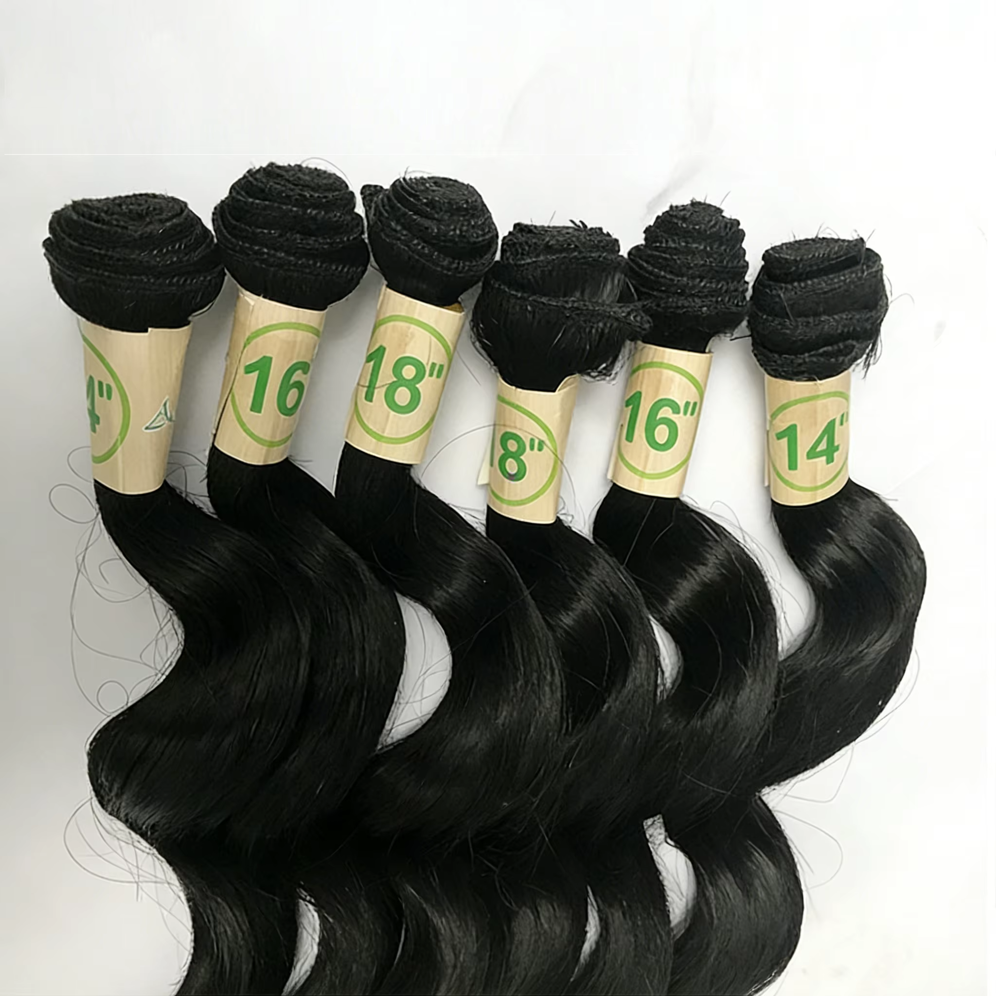 Adorables tissages et mélange de cheveux synthétiques