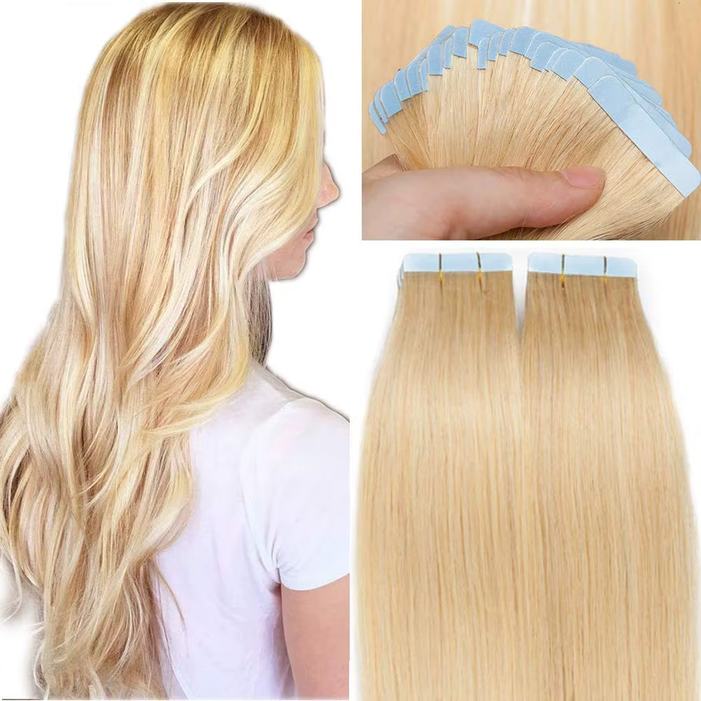 Extensions de cheveux à bande Invisible 100%