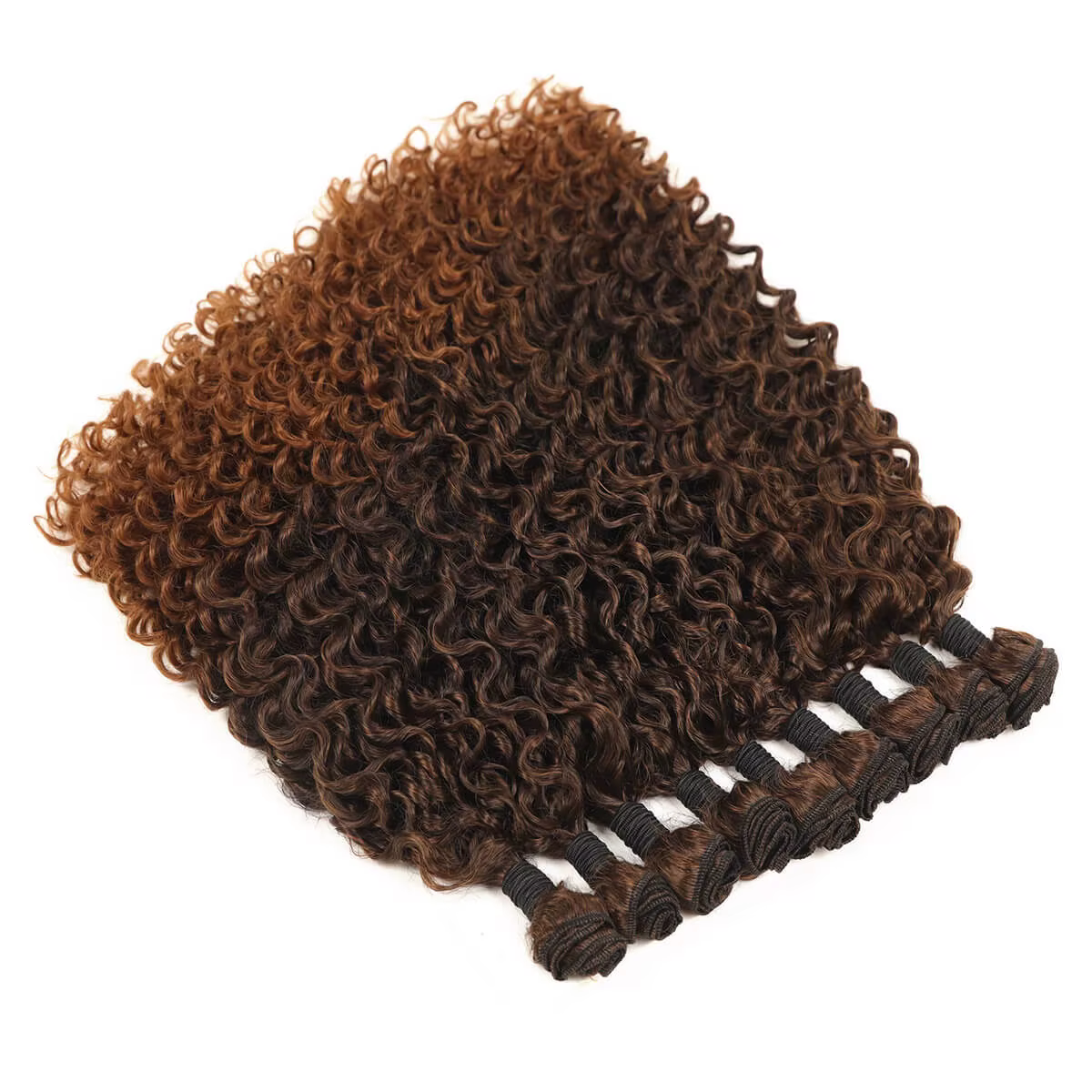 Extensions de Cheveux Synthétiques Bouclés Crépus 20 22 24 Pouces 9 Pièces pour Tête Entière, Fibres Organiques, Tissage de Cheveux Bouclés Souples 50/55/60cm