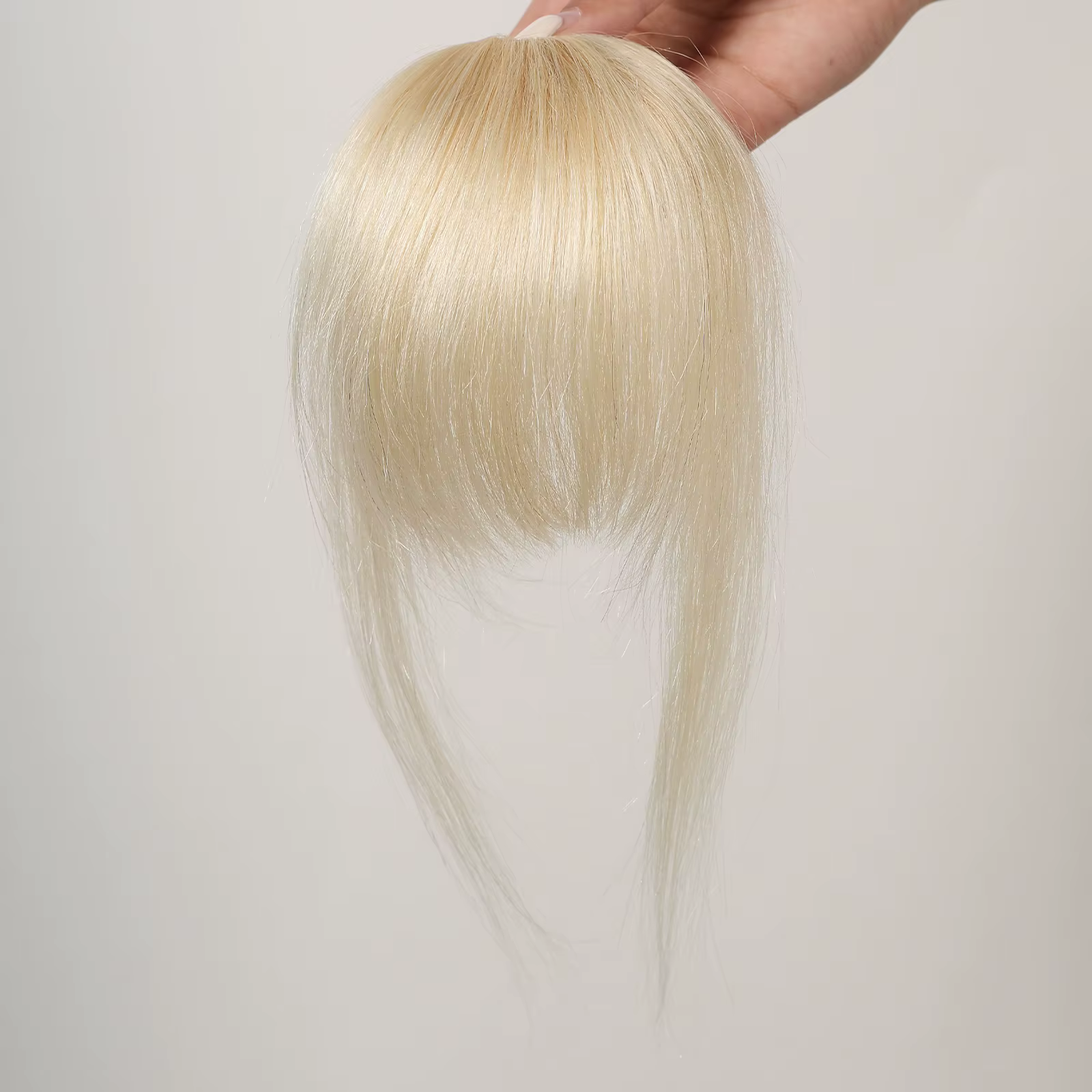 100% cheveux humains frange Clips dans Air