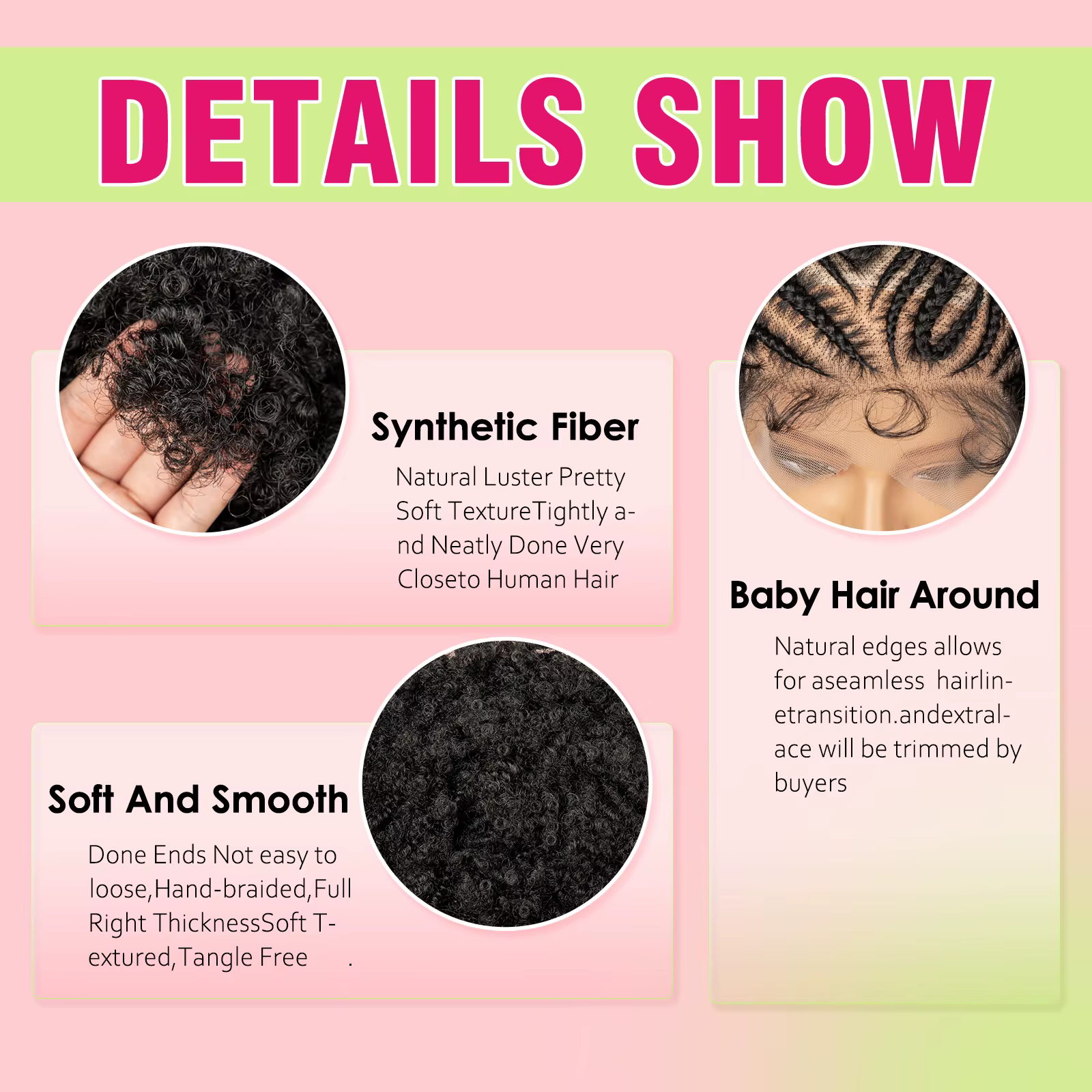 Perruque Afro crépue bouclée