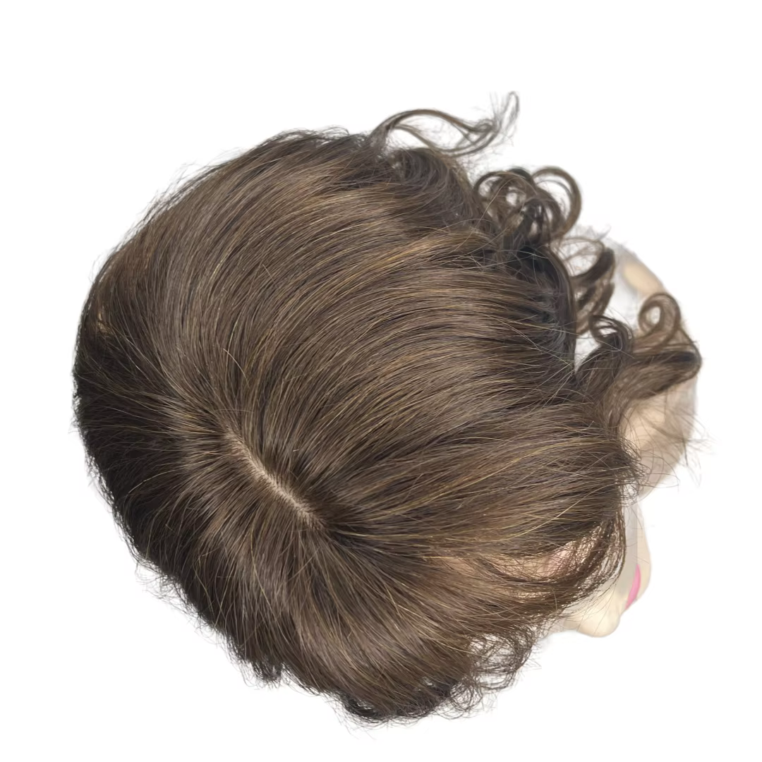 Topper de cheveux naturels pour femmes vague de corps bouclés