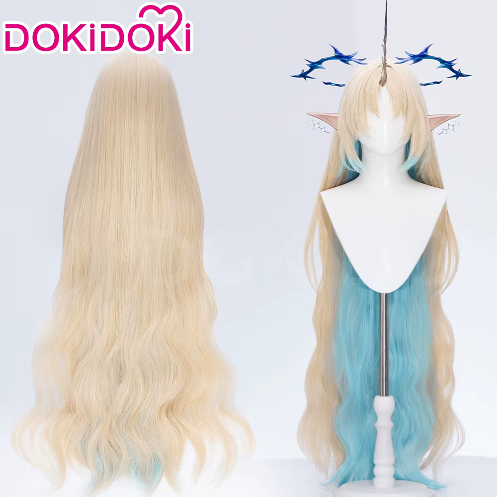 En STOCK Augusta Cantarella Cartethyia Fleurdelys Iuno perruque jeu vagues gagnantes DokiDoki 100 cm