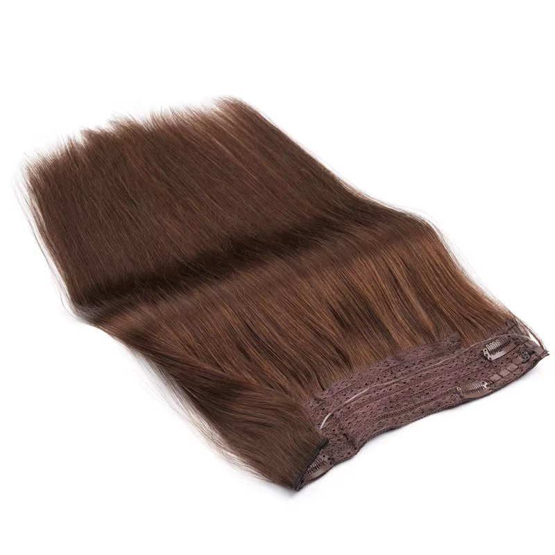 Extensions de cheveux Halo lisses à clipser