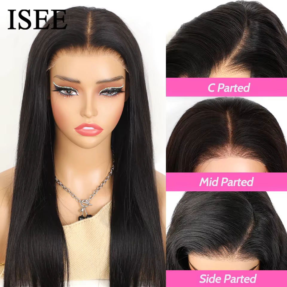 ISEE cheveux sans colle perruques