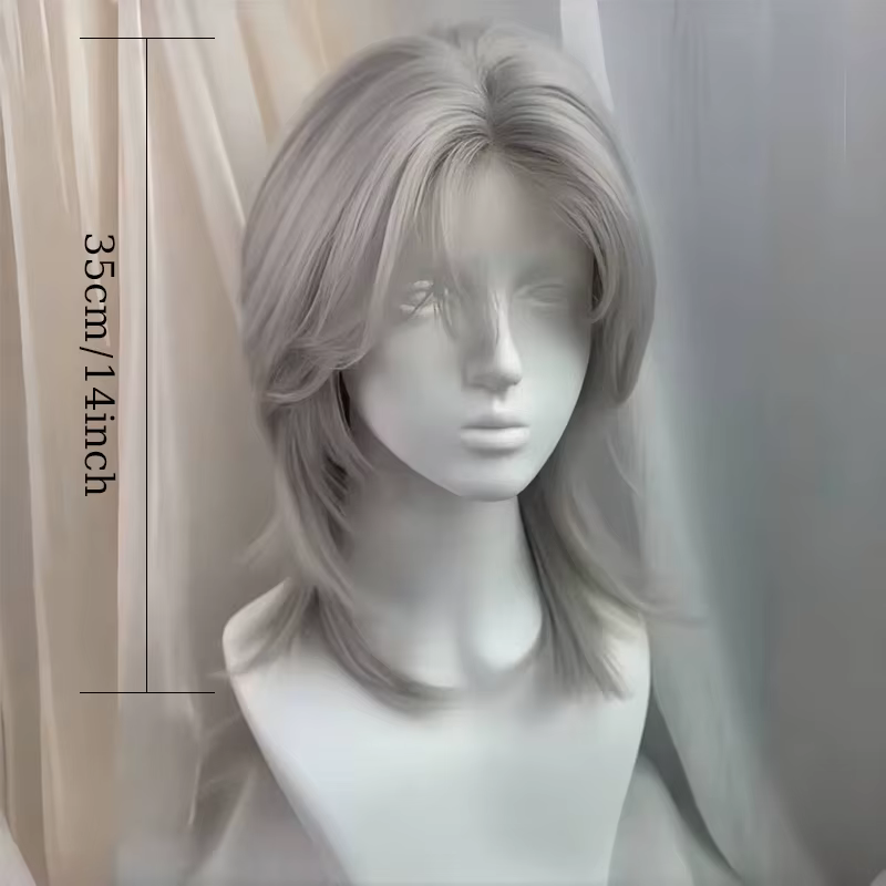 Perruque de Cosplay synthétique pour femmes
