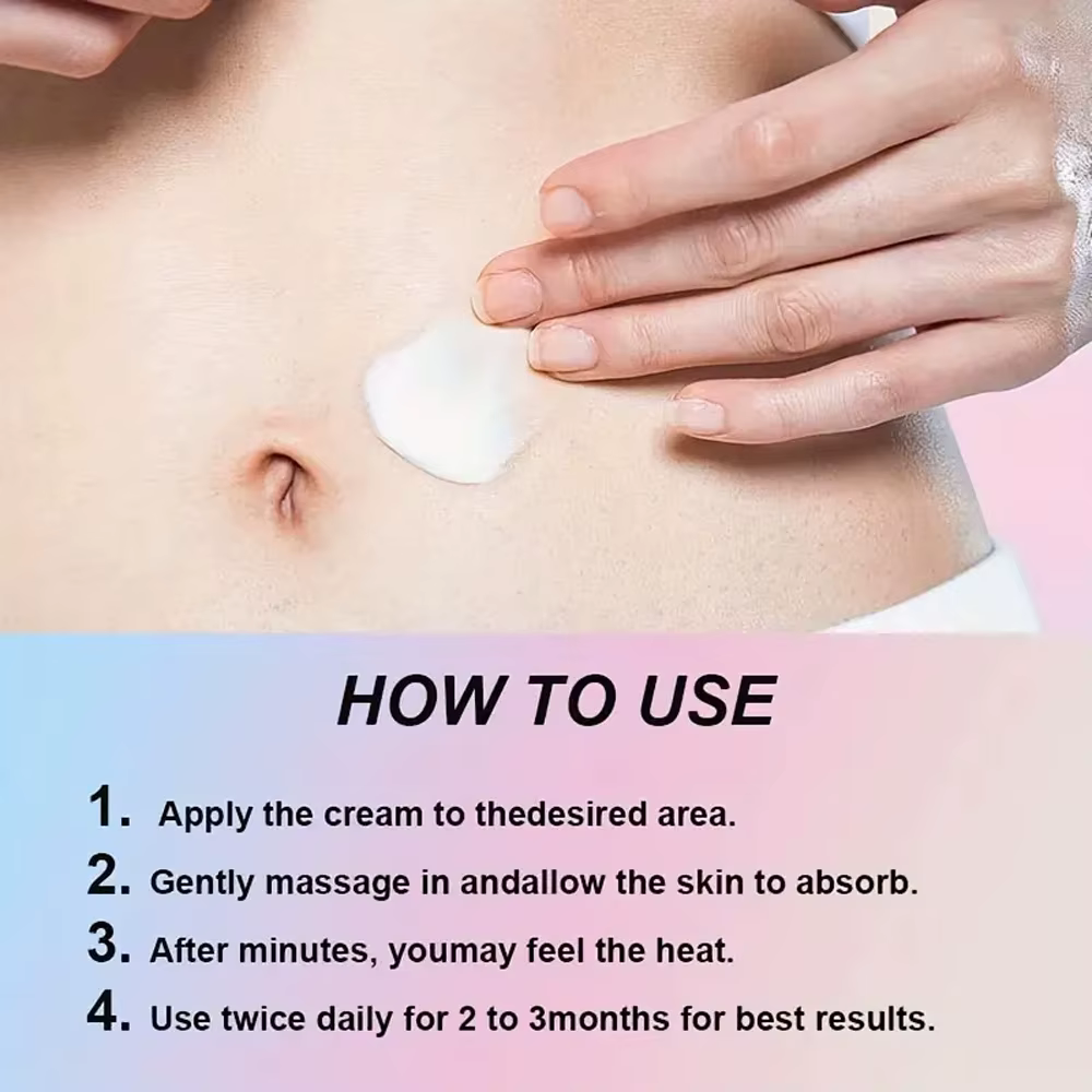Nouvelle crème raffermissante pour le corps, contient du collagène, peut resserrer l'abdomen, les cuisses et les fesses, a un effet hydratant 50g