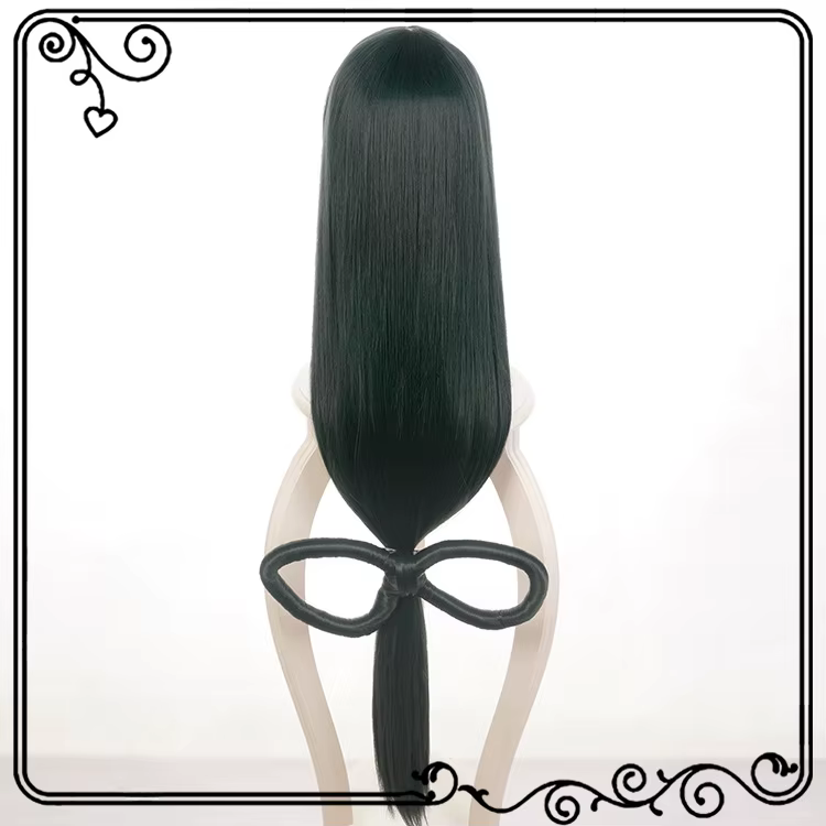 My foreAcademia-Perruque Cosplay synthétique longue et lisse