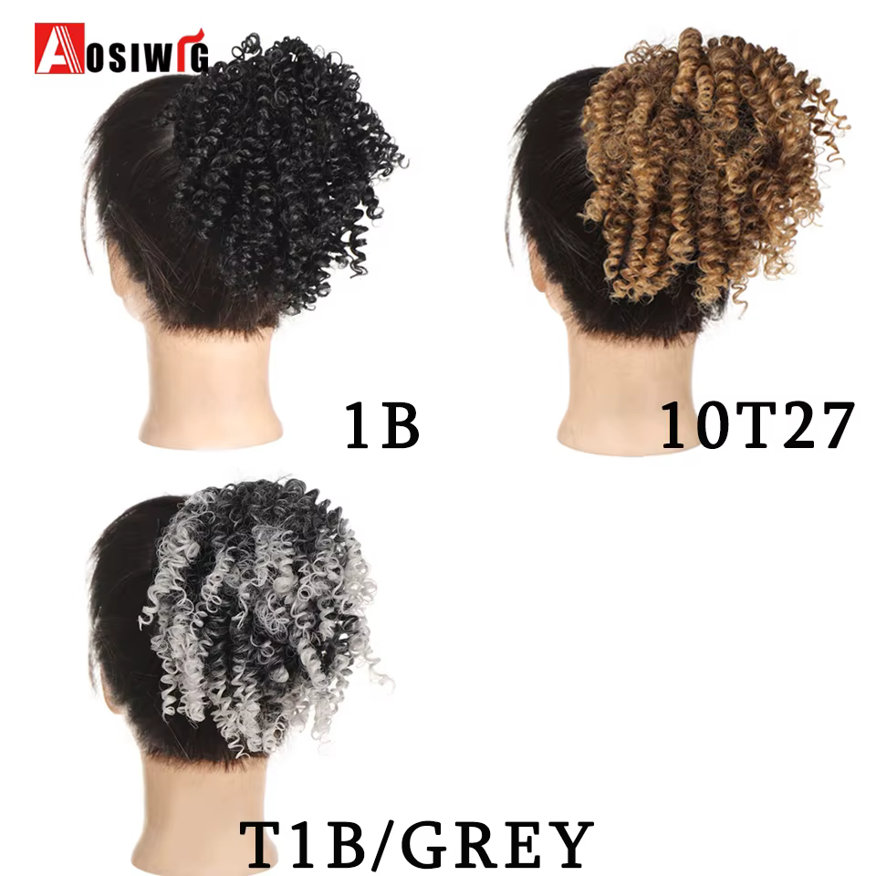 Extensions capillaires synthétiques pour femmes