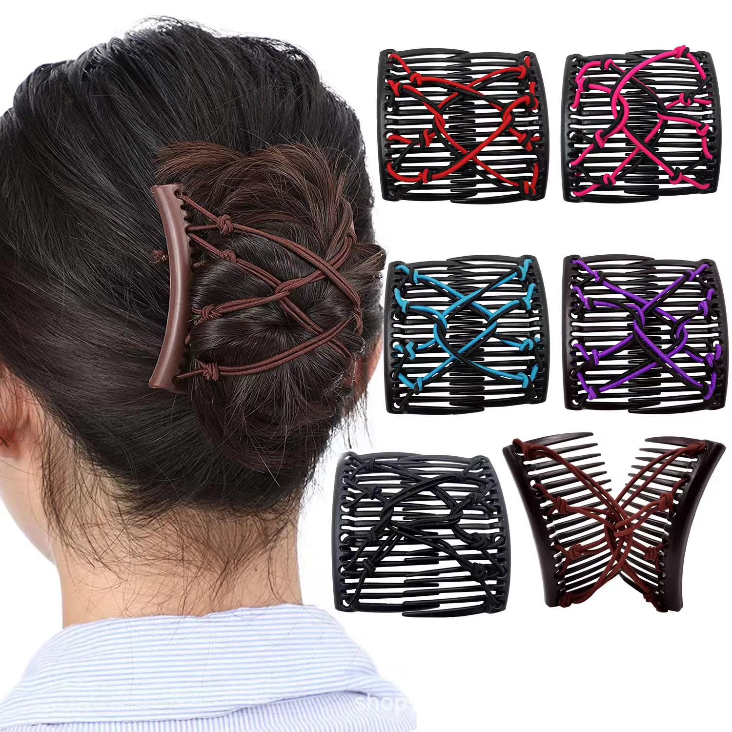 Pinces à cheveux magiques Tuck peigne Updo pince