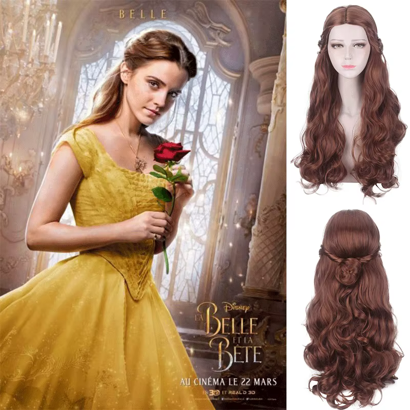 Perruque de cosplay Belle