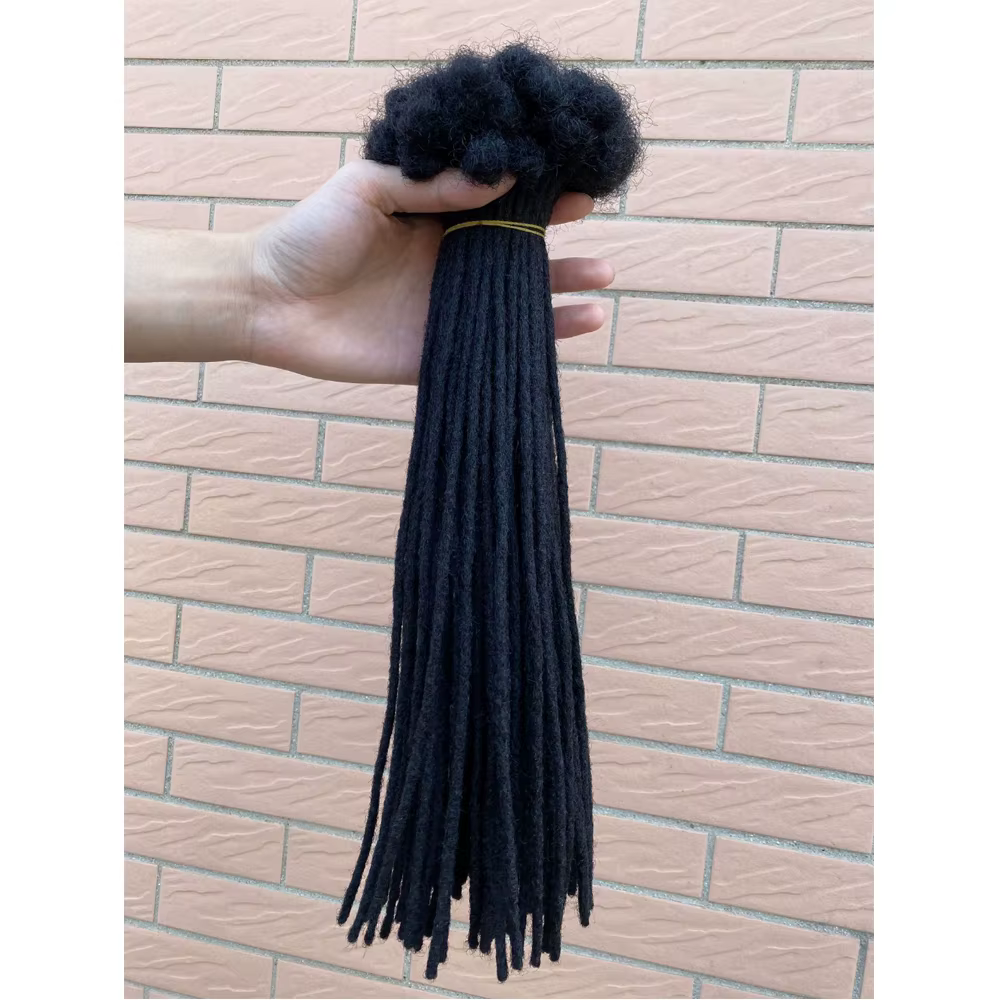0.2/0.4/0.6/0.8 cm Extensions de dreadlocks de cheveux humains