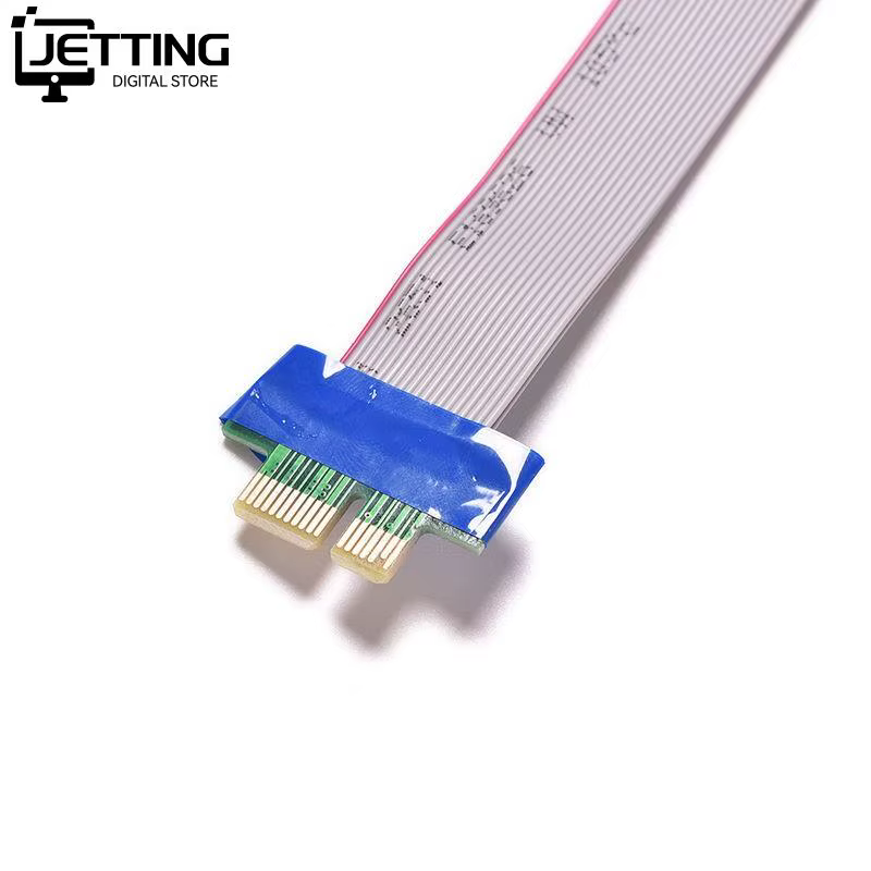 Câble de relocalisation PCI-E 1X à 1x, extension de carte PCI Express Flex, ruban d'extension pour mineur de Bitcoin, nouvelle arrivée