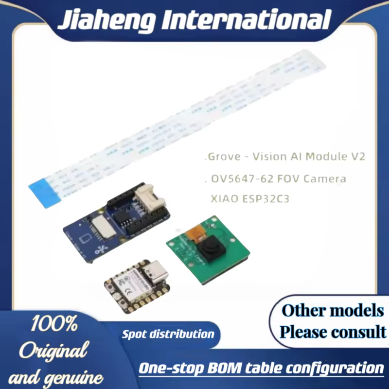 Kit Grove Vision AI v2 - Arm Cortex-M55 & Ethos-U55, compatible avec TensorFlow et PyTorch, Arduino, Raspberry Pi, xiao ESP32C3
