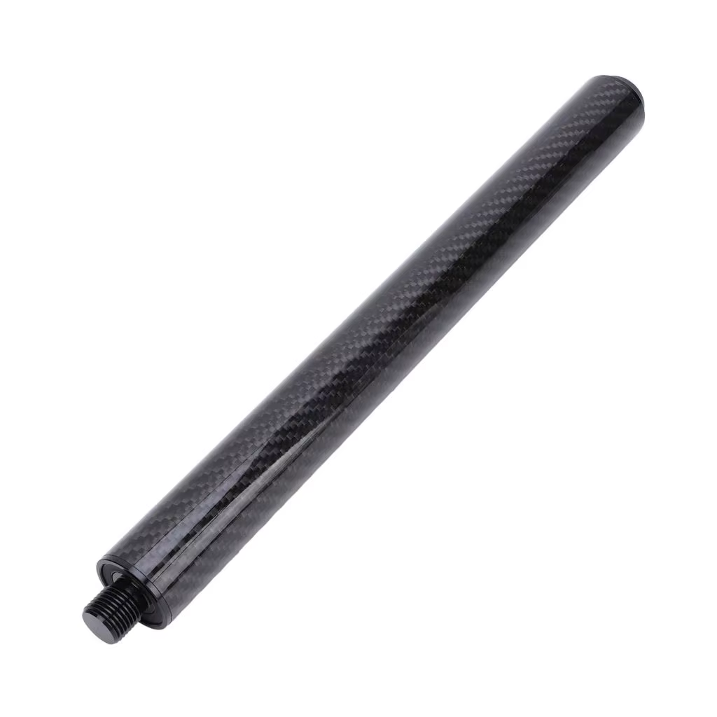 Queue de billard en fibre de carbone de 8 pouces, légère et haute performance, avec pare-chocs allongé pour Predator
