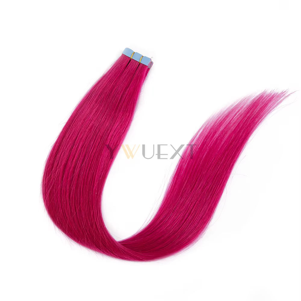 Mini bande de cheveux humains de 12 à 20 pouces