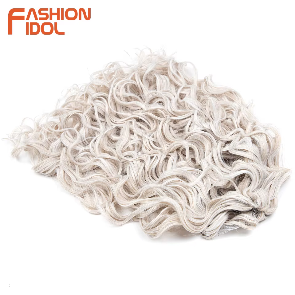 FASHION IDOL Angelina Hair – Extensions de cheveux synthétiques bouclés Euphoria de 24 pouces